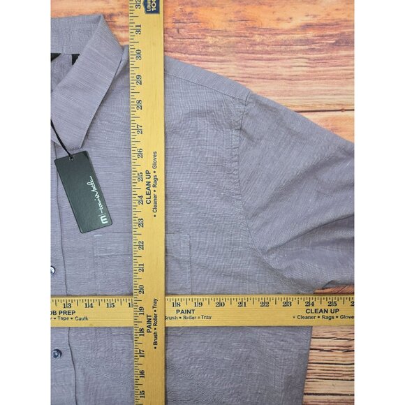 Travis Mathew Studebaker Mens XL Shirt Cadet Color Short Sleeve NWT NEW - Picture 9 of 9